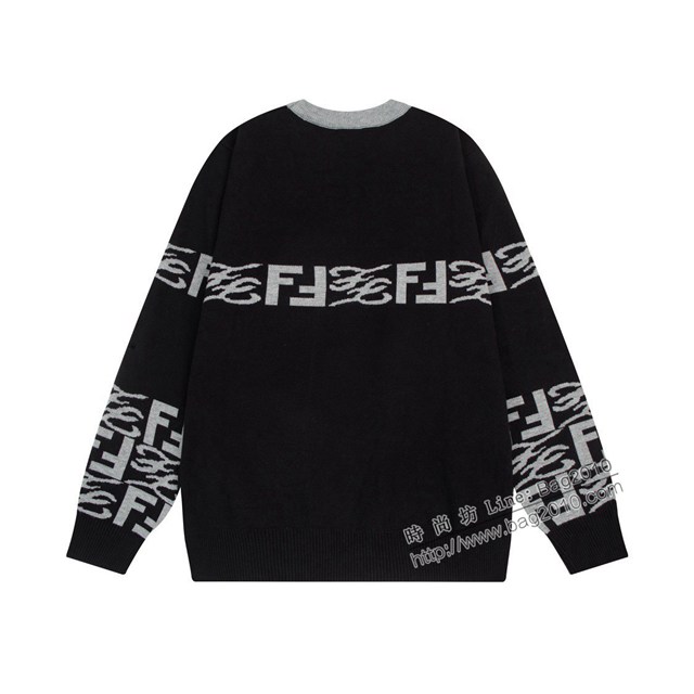 Fendi專門店芬迪2023FW新款提花針織毛衣 男女同款 tzy2869